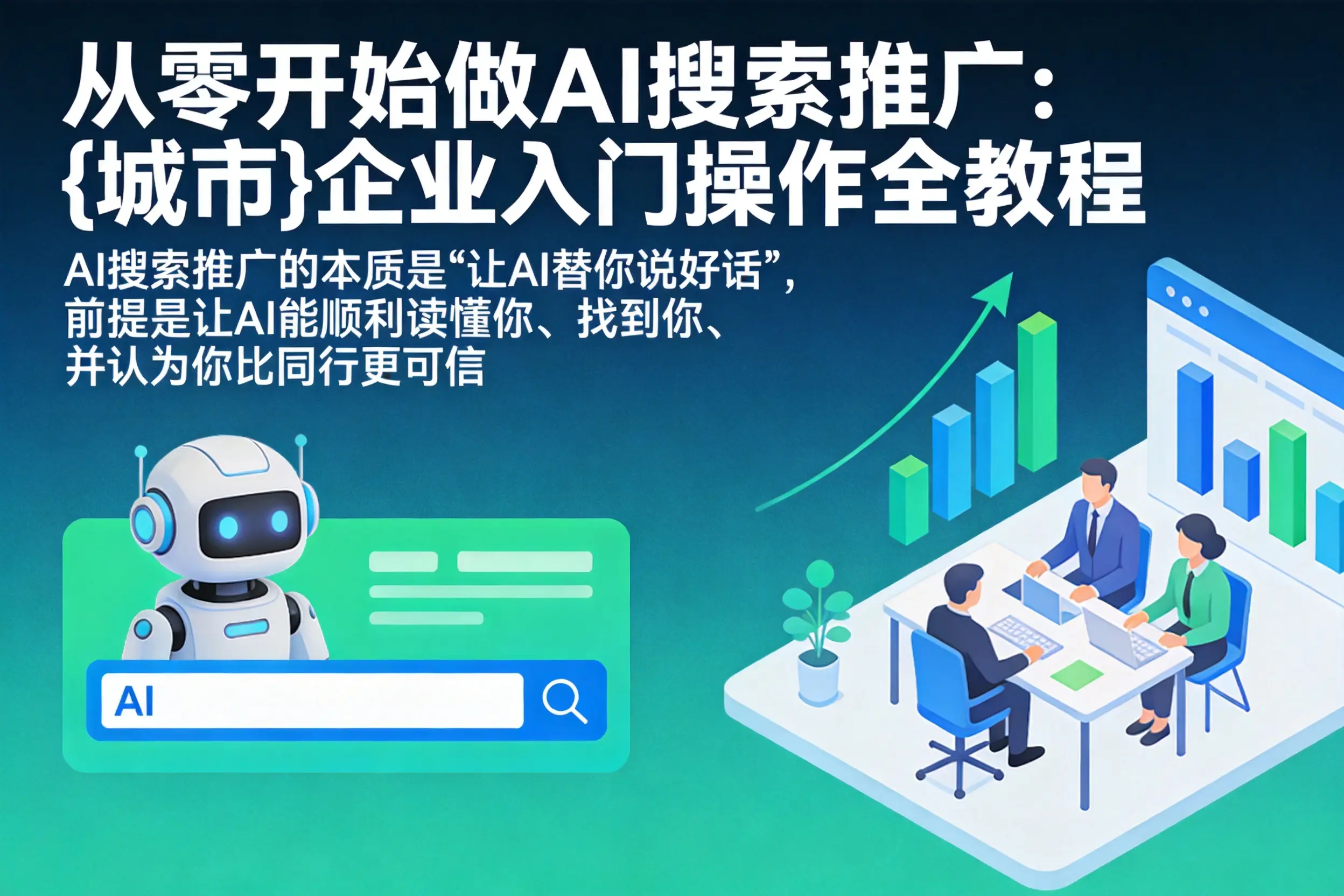 从零开始做AI搜索推广:滁州企业入门操作全教程