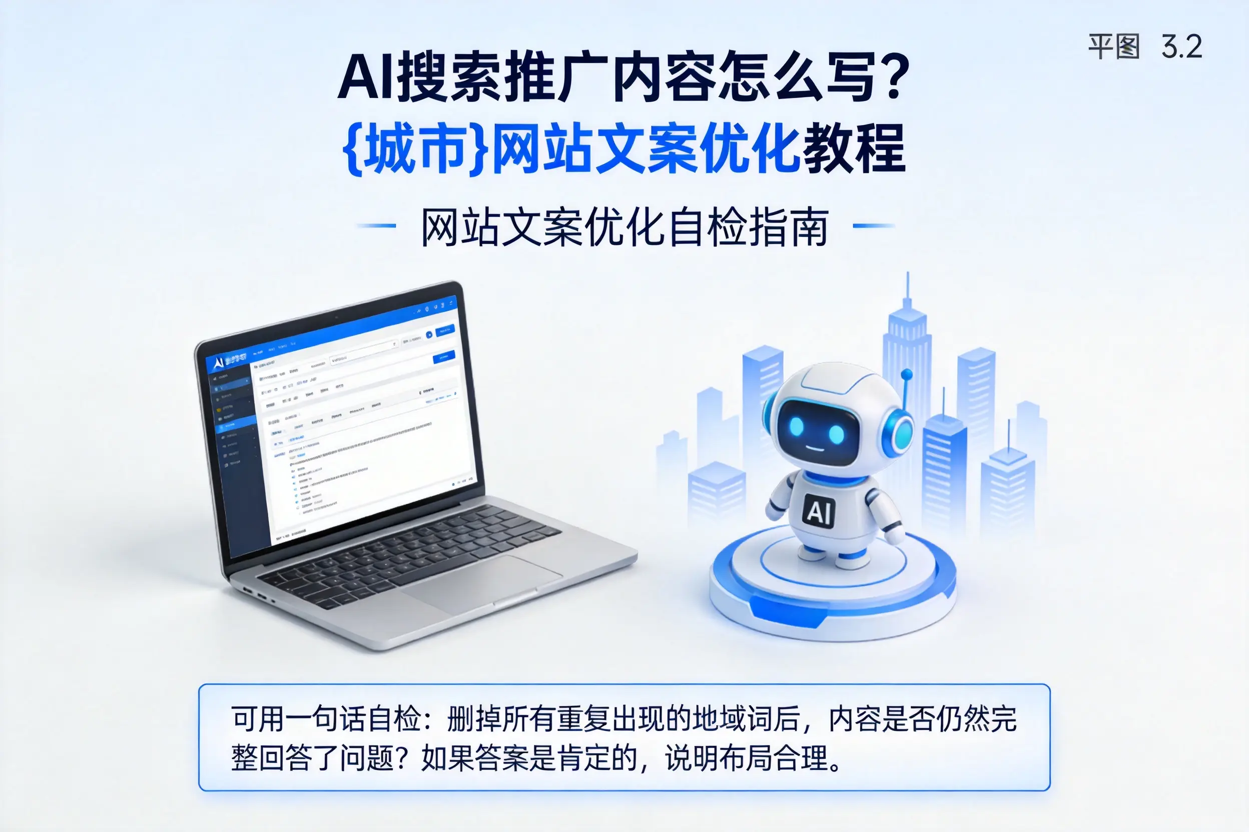 AI搜索推广内容怎么写?滁州网站文案优化教程