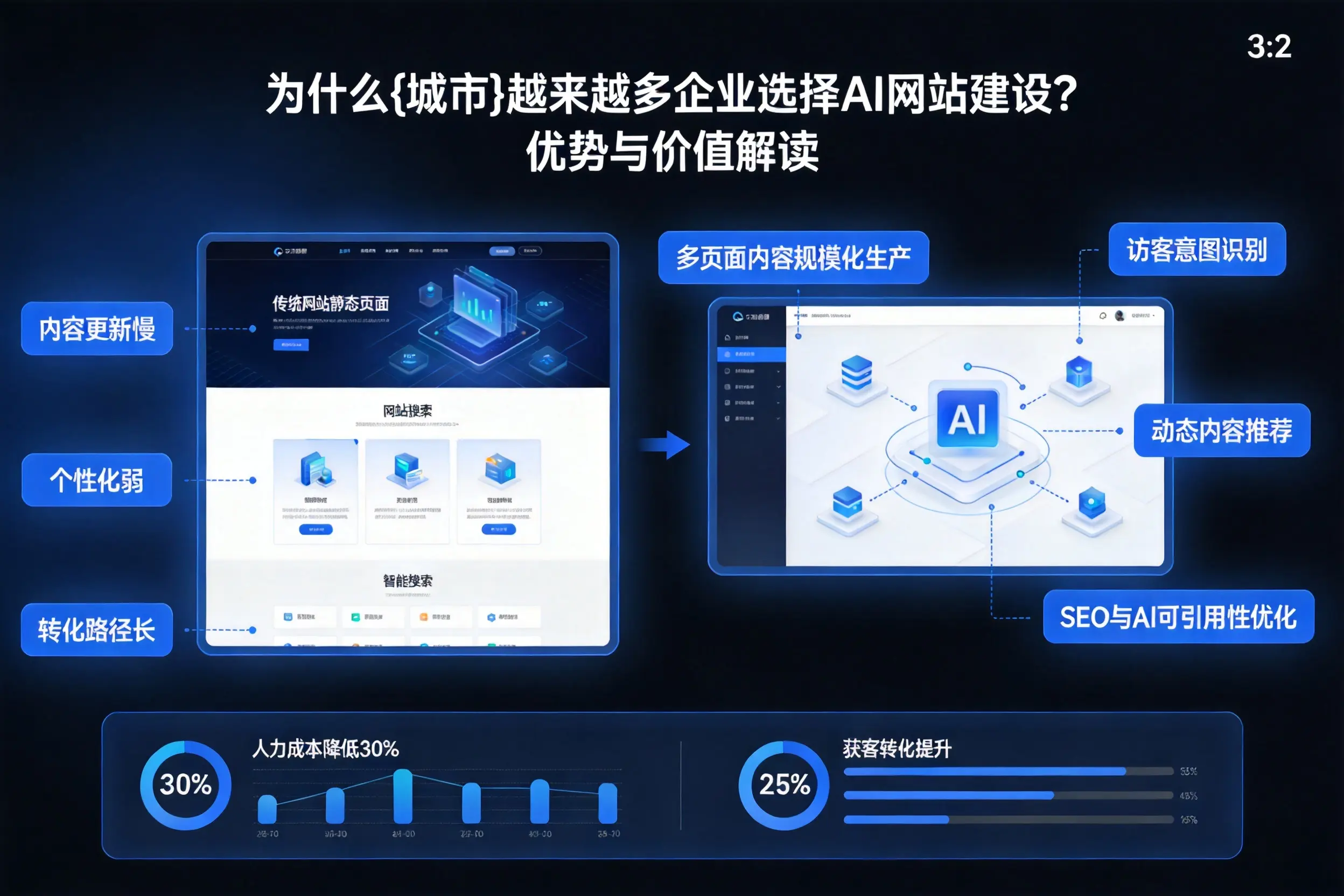 为什么滁州越来越多企业选择AI网站建设？优势与价值解读