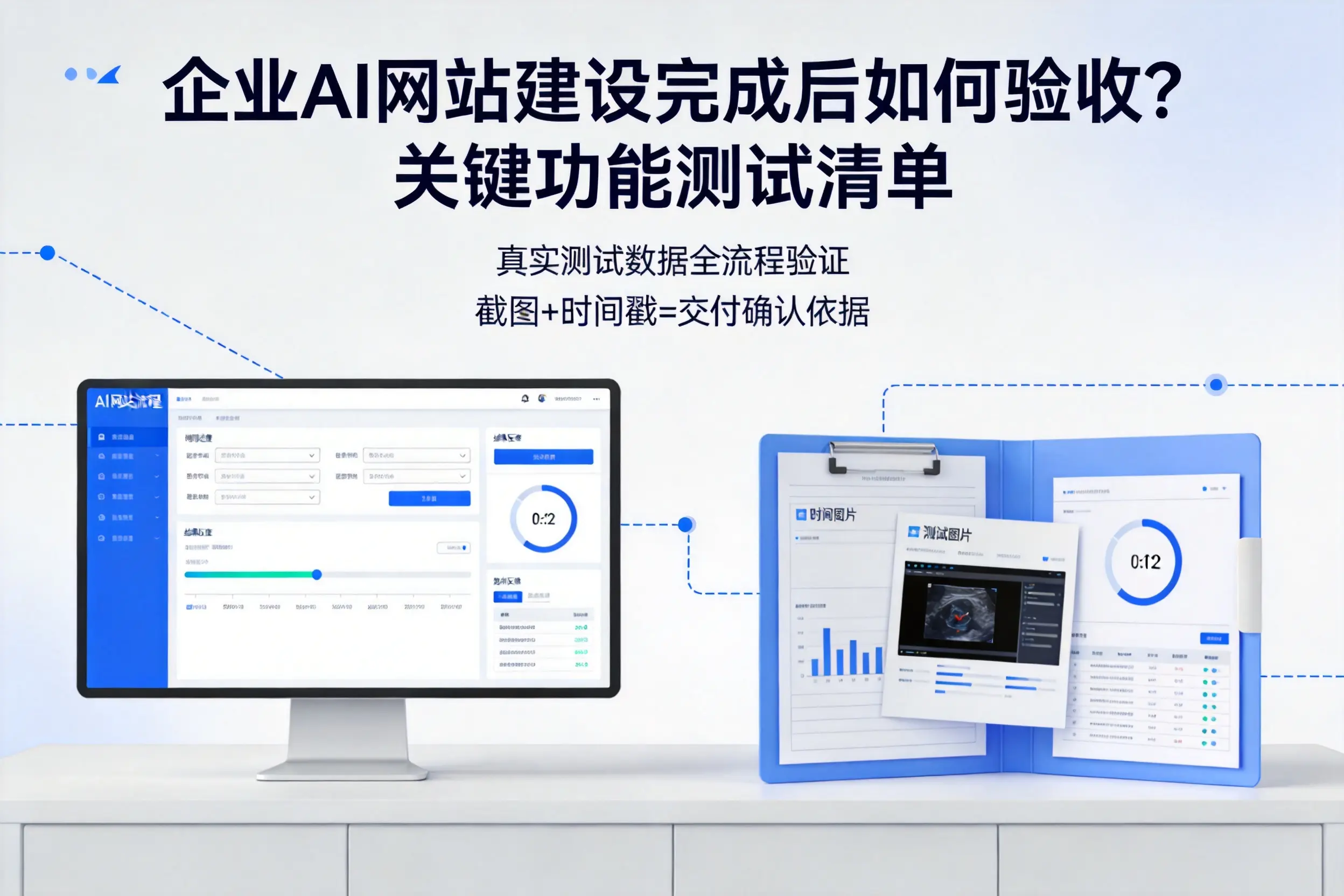滁州企业AI网站建设完成后如何验收?关键功能测试清单