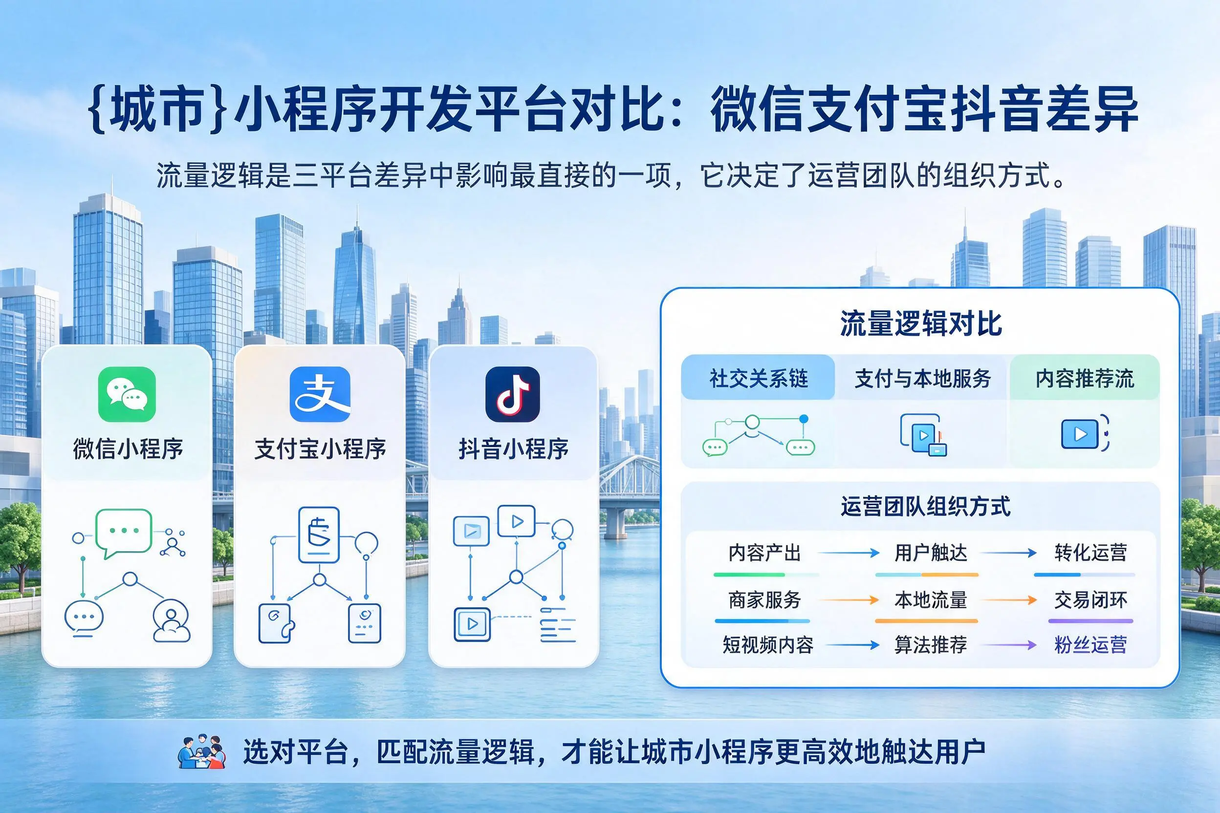 滁州小程序开发平台对比：微信支付宝抖音差异